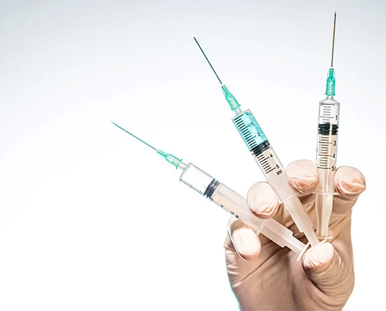 <span>Verpackung von </br></span>Medizinprodukten <span class='line'></span>